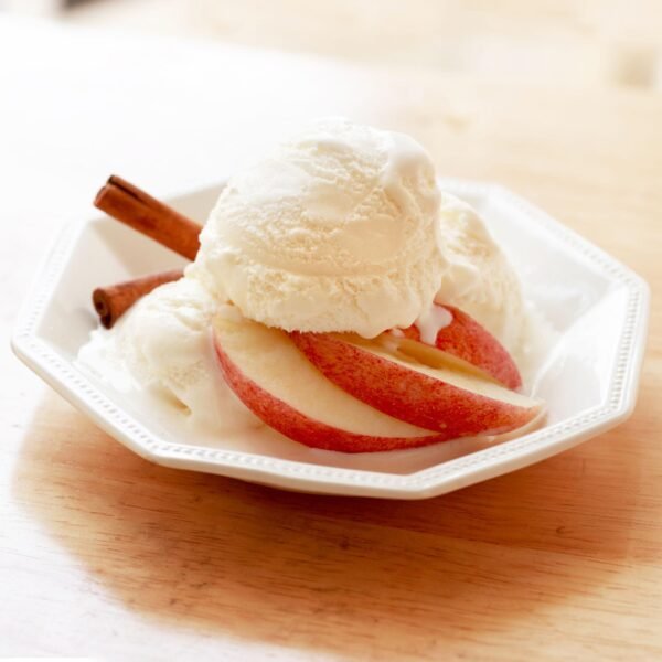 Apple (With Ice Cream)