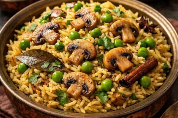 Mushroom Fried Rice
