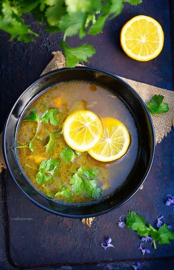 Chicken Lemon Coriander Soup