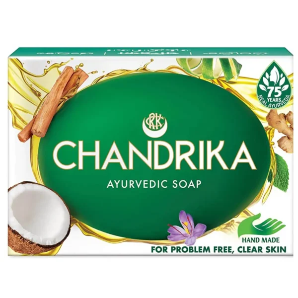 W Chandrika Soap 75gm
