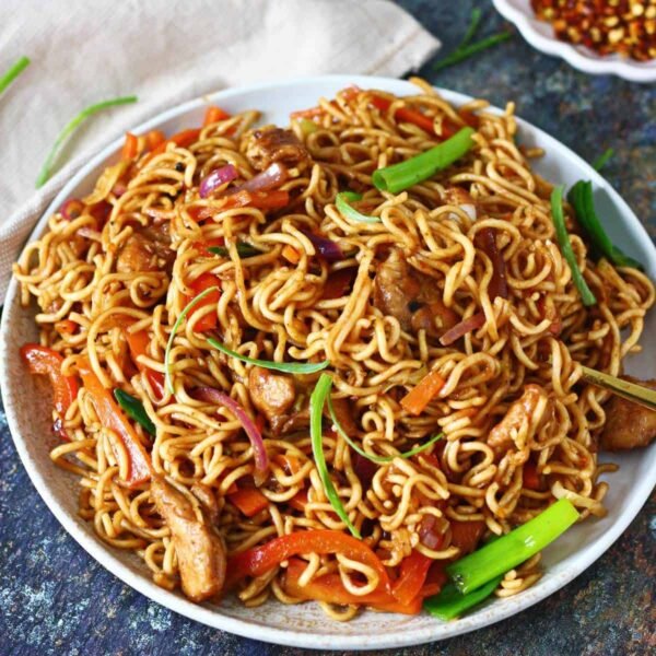 Egg Schezwan Noodles
