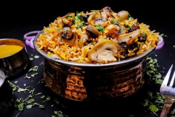 Mushroom Biriyani